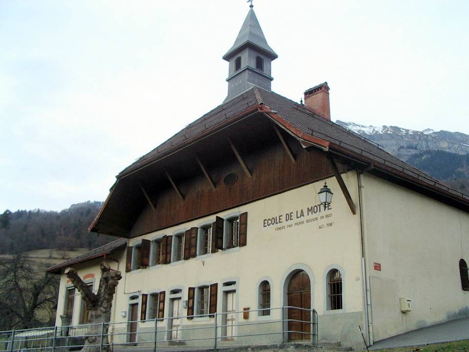 L’école de la Motte (cliché Bernard Théry)