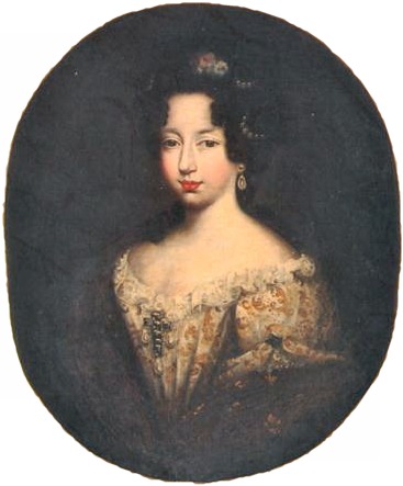 Anne Marie d'Orléans, par Ferdinand Elle (1684) 