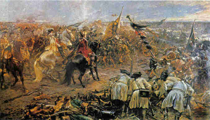 Bataille de Zenta (Eisenhut Ferenc képe)