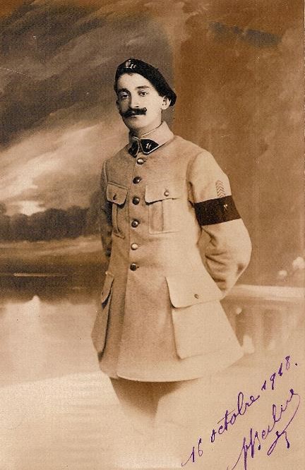 Un camarade du 11e Génie ; photo datée du 16 octobre 1918 ; signée « Berlioz » ? (Doc. Jean Perroud, archives familiales)