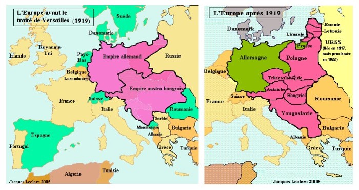 EUROPE après 1919